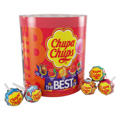 Chupa Chups Lollipop Assorted, 1 ct