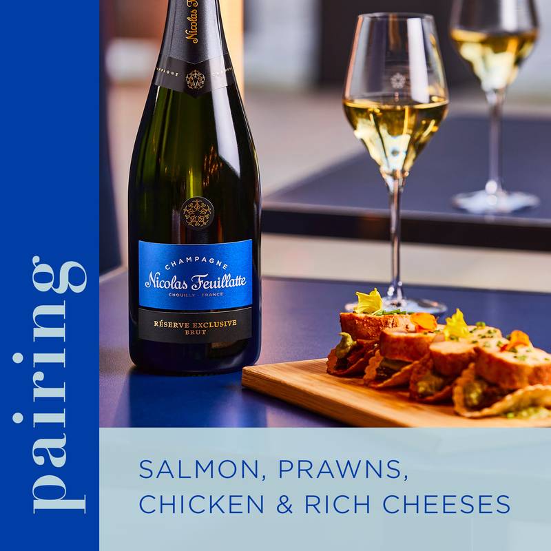 Nicolas Feuillatte Reserve Exclusive Brut 750ml - Nicolas