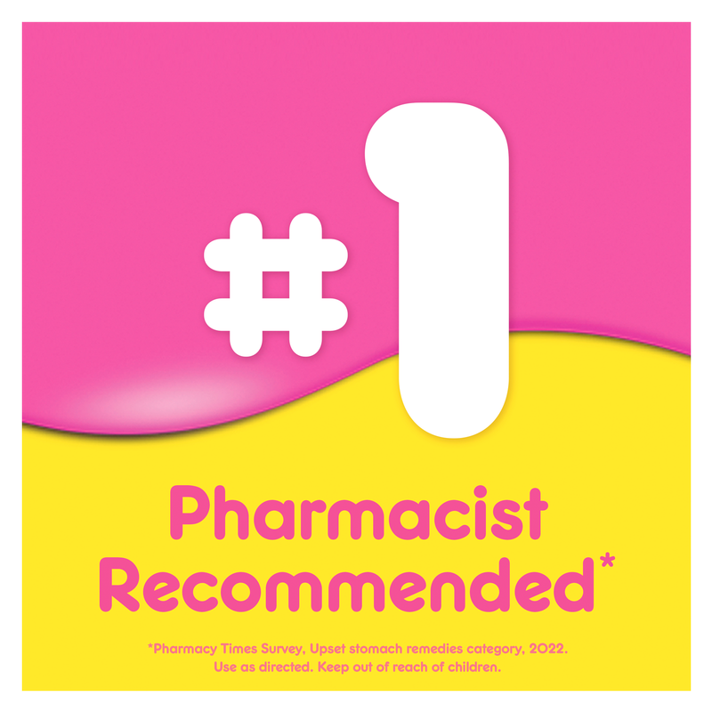 Pepto Bismol 5 Symptoms Digestive Relief Original Liquid 16 oz