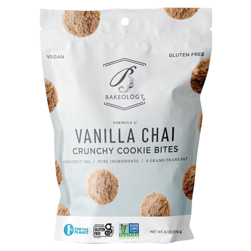 BAKEOLOGY Vanilla Chai Crunchy Cookie Bites 6oz
