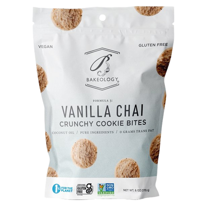BAKEOLOGY Vanilla Chai Crunchy Cookie Bites 6oz