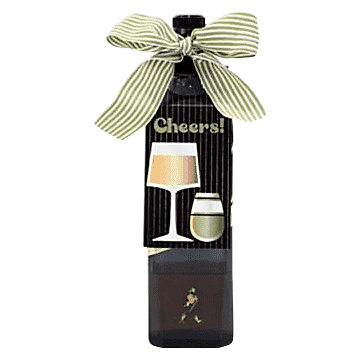 Mod Lounge Paper Company Cocktail Bottle Bag Tag