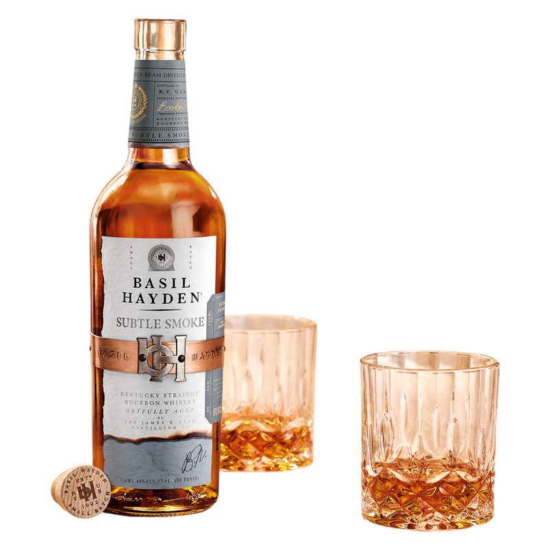 Basil Hayden Subtle Smoke Bourbon Whiskey 750ml (80 Proof)