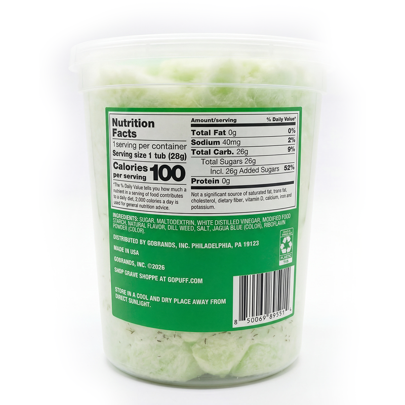 Crave Shoppe Dill Pickle Cotton Candy - 1oz