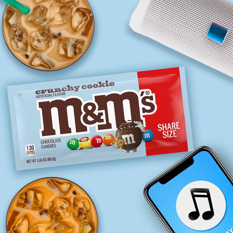M&Ms Crunchy Cookie Candies Share Size 2.83oz - M&M's – BevMo!
