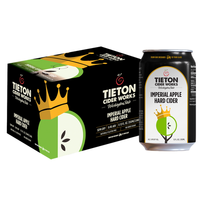 Tieton Cider Works Imperial Apple Cider 6pk 12oz Can 8.4% ABV