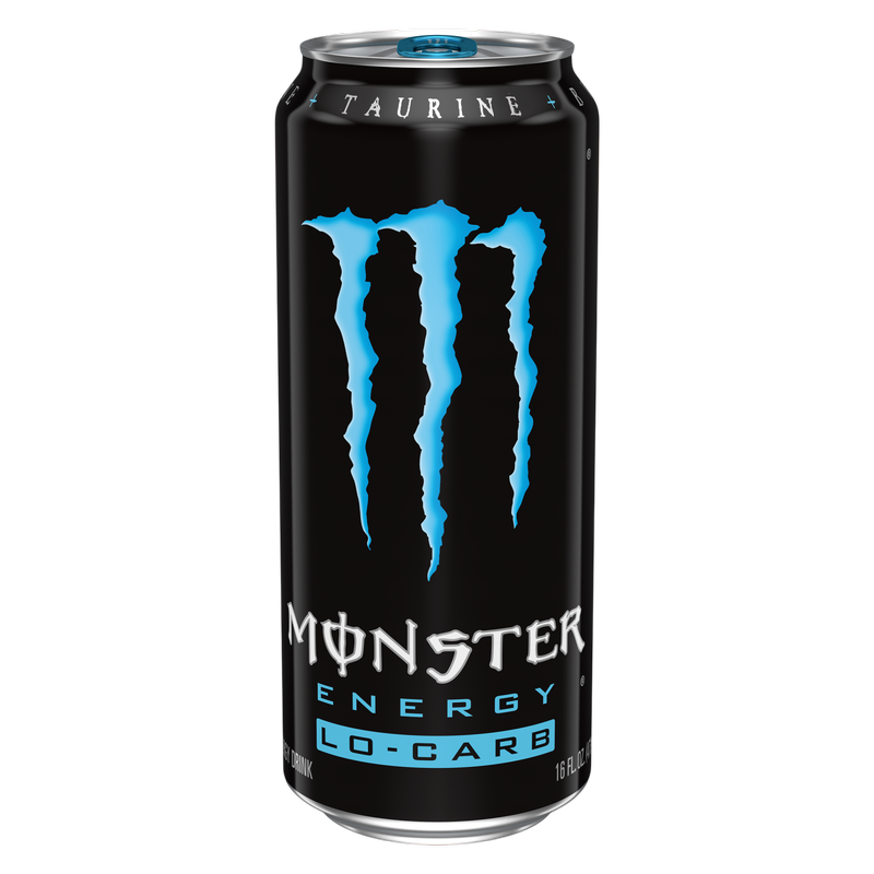 Monster Energy Lo-Carb 24pk16oz Can- XL