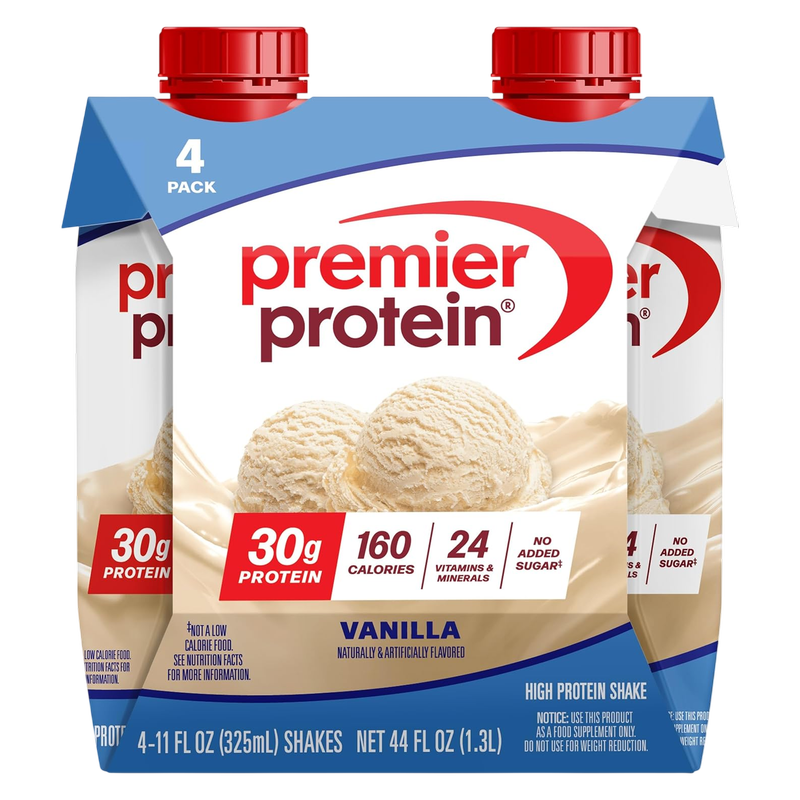 Premier Protein 30g Vanilla Protein Shake 4pk 11oz Ctn