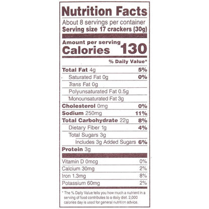 Back to Nature Crispy Wheat Crackers 8oz