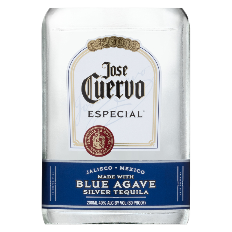 Jose Cuervo Especial Silver Tequila 200ml (80 Proof) - Jose Cuervo
