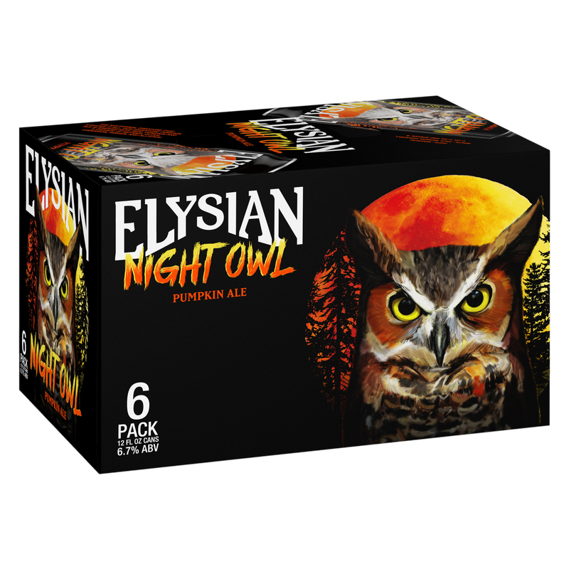 Elysian Brewing Seasonal - Night Owl Pumpkin Ale 6pk 12oz Can