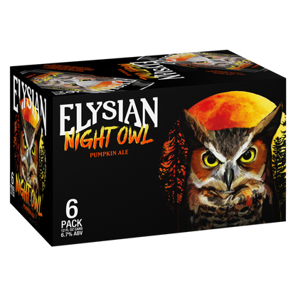 Elysian Brewing Seasonal - Night Owl Pumpkin Ale 6pk 12oz Can