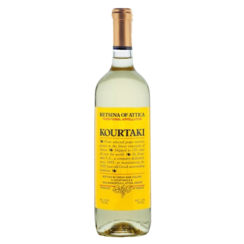 Kourtaki Retsina Table White 750ml