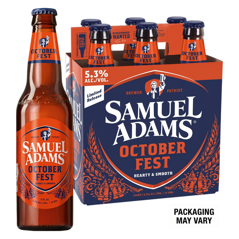 Sam Adams Seasonal 6pk 12oz Bottle