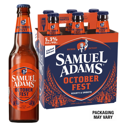 Sam Adams Seasonal 6pk 12oz Bottle
