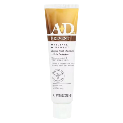 A+D Original Diaper Rash Ointment, Skin Protectant , 1.5 Ounce Tube