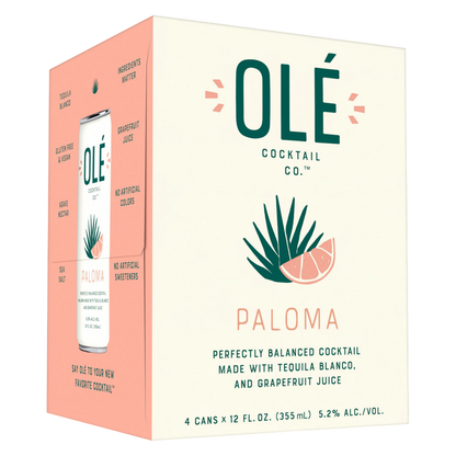Ole Tequila Paloma 4pk 12oz Can