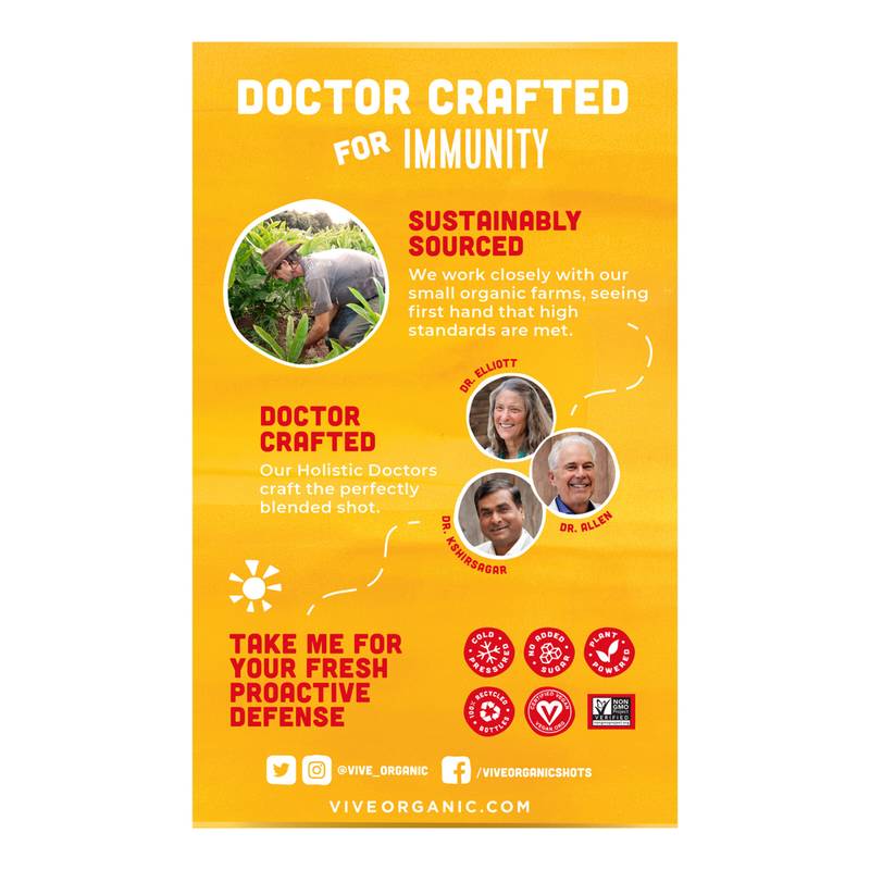 Vive Organic Immunity Boost Mix Pack 4pk 2oz Btl
