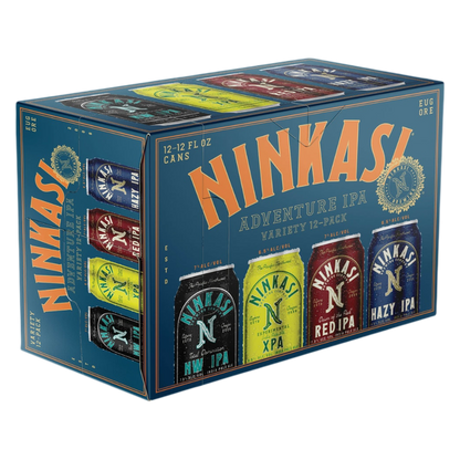 Ninkasi Brewing Adventure Pack Variety 12pk 12oz Can 5.9-8.0% ABV