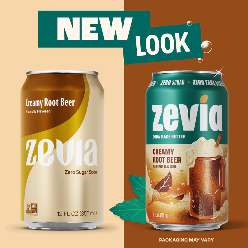 Zevia Root Beer 6pk 12oz Can