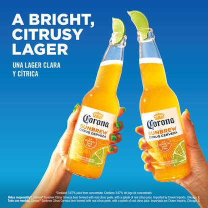 Corona Sunbrew Citrus Cerveza 12pk 12oz Can