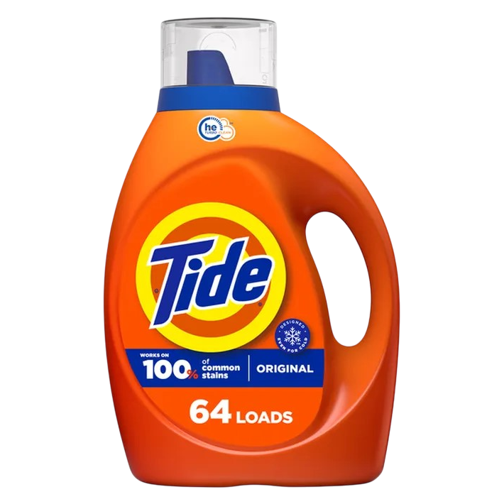 Tide Liquid Laundry Detergent Original Scent HE Compatible 80 fl oz