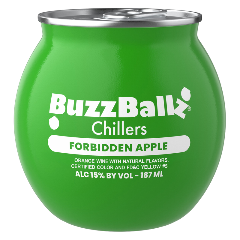 BuzzBallz Chillers Sour Apple 187 ml