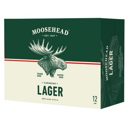 Moosehead Lager 12pk 12oz Can 5.0% ABV