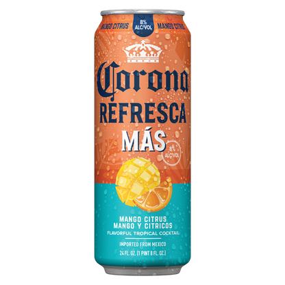Corona Refresca Mas Mango Citrus (24 Oz Can)