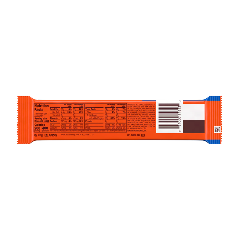 Reese's OREO® Milk Chocolate King Size Peanut Butter Cups, 2.8 oz