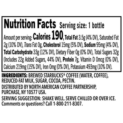 Frappuccino Mocha Coffee Beverage (9.5 OZ)