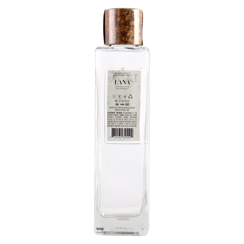 Lana Tequila Blanco 750ml Bottle - Lana Tequila – BevMo!