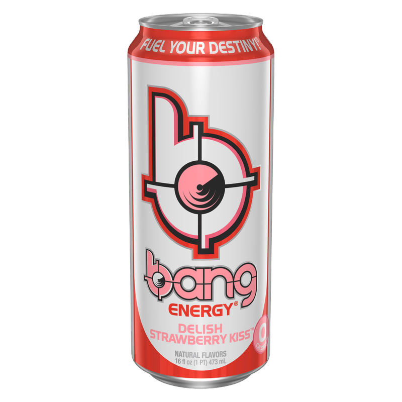 Bang Energy Delish Strawberry Kiss 16oz Can