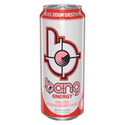 Bang Energy Delish Strawberry Kiss 16oz Can