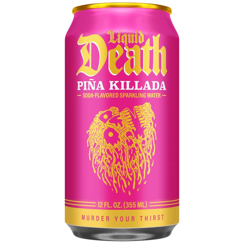 Liquid Death Piña Killada Sparkling Water 6pk 12oz Can