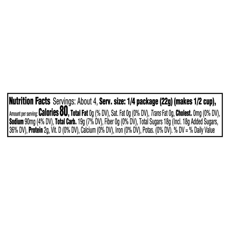 Jell-O Simply Strawberry Gelatin Dessert Mix, 3 oz Box