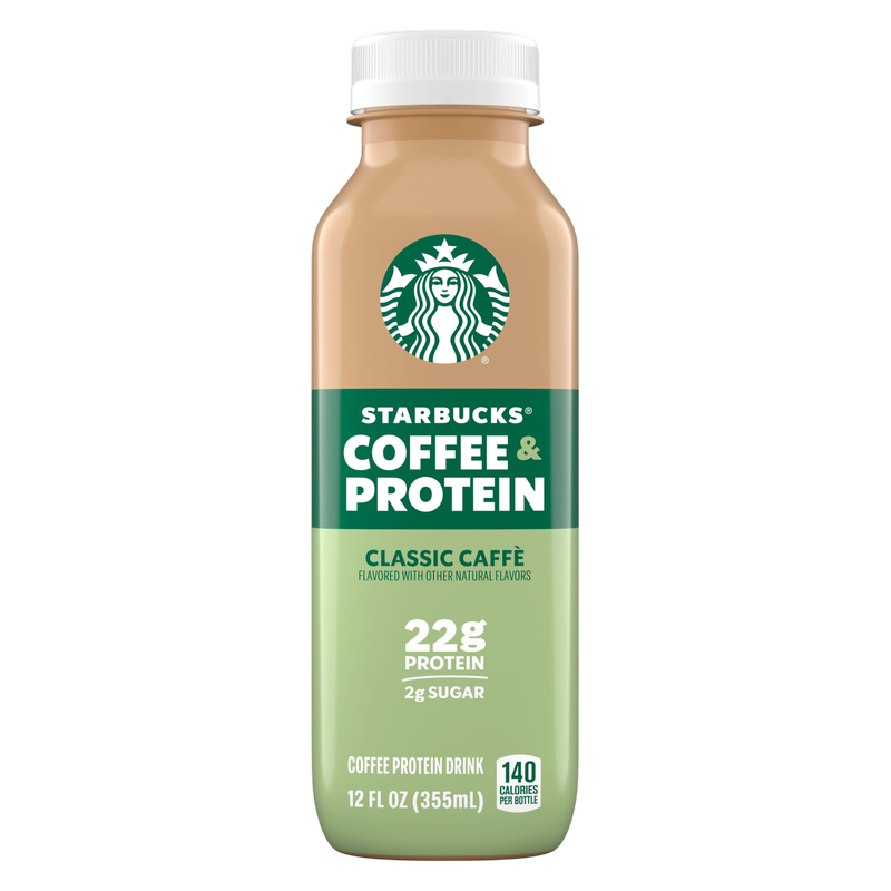 Starbucks Coffee & Protein Drink Classic Caffe 12oz Btl