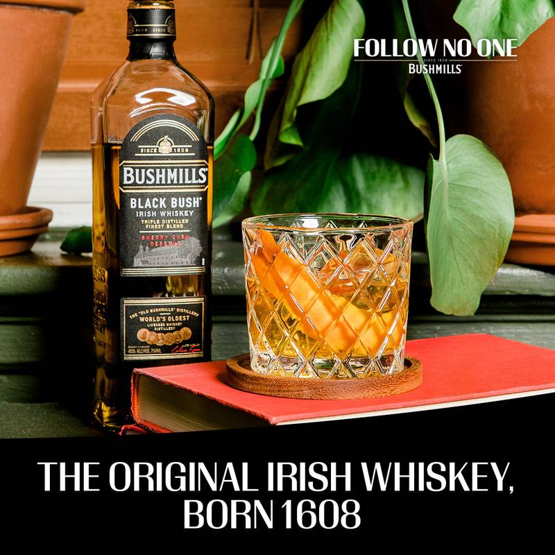 【タイ】Busker & Bushmills Black Bush Bushmills Black Bush Irish Whiskey 750ml (80 Proof