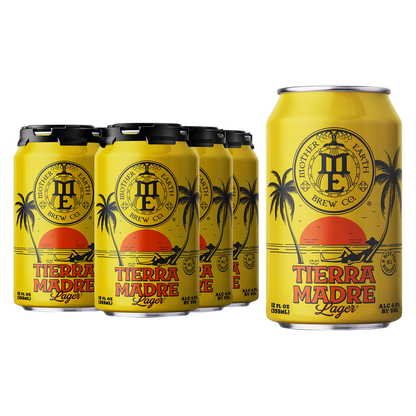 Mother Earth Brew Tierra Madre Mexican-Style Lager 6pk 12oz Can