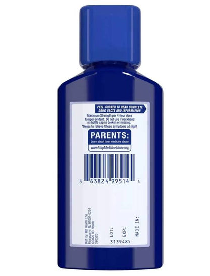 Mucinex Nightshift Adult Liquid - Severe Cold & Flu