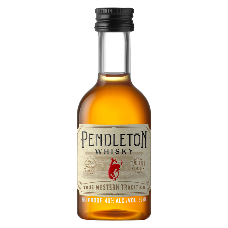 Pendleton Original Canadian Whiskey 50ml (80 Proof) - Pendleton – BevMo!