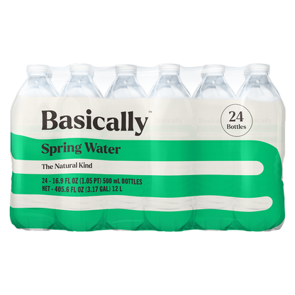 Basically Spring Water 24ct 16.9oz Btls