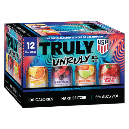 Truly Hard Seltzer Unruly Variety Pack 12pk 12oz Can 8.0% ABV