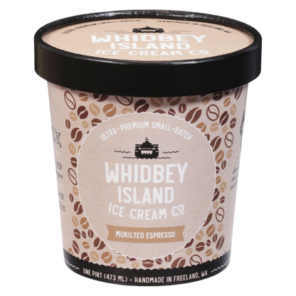 Whidbey Island Espresso Ice Cream, 16 oz