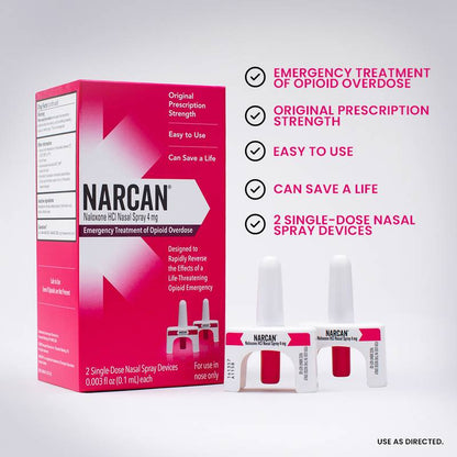 NARCAN Naloxone HCI Nasal Spray, 4mg