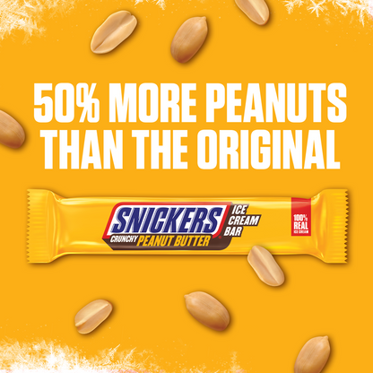 SNICKERS Ice Cream Bar - Crunchy Peanut Butter 1ct
