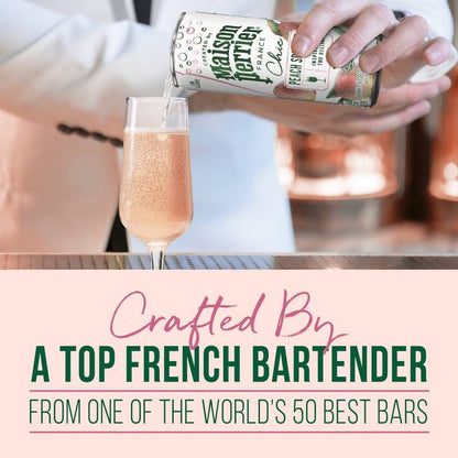 Maison Perrier Chic Peach Spritzer 4pk 8.45oz Can