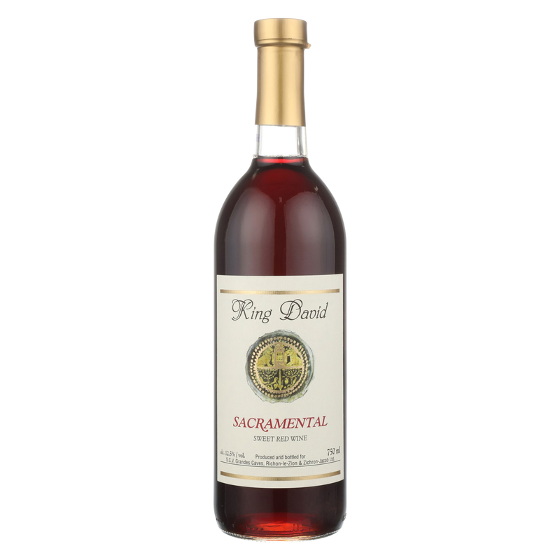 Carmel King David Red Sacramental 750ml - Carmel King David – BevMo!