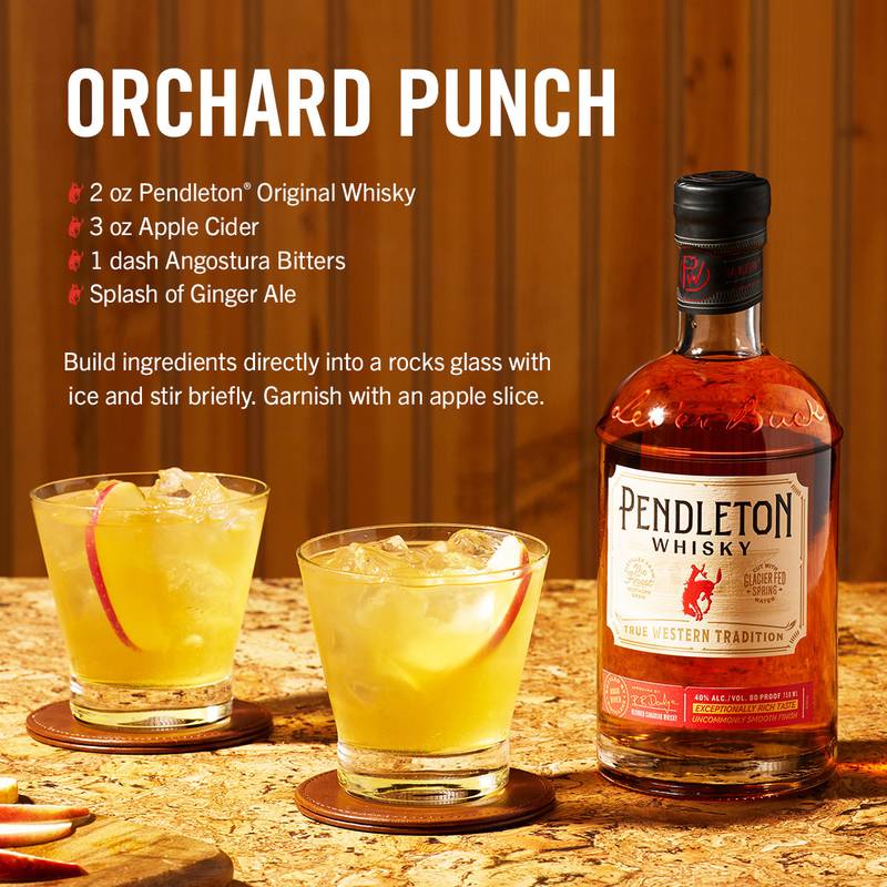 Pendleton Original Canadian Whiskey 50ml (80 Proof) - Pendleton