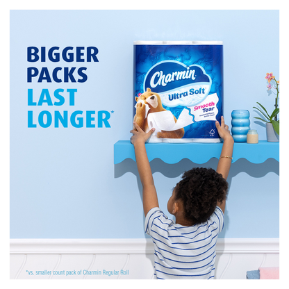 Charmin 12ct Ultra Soft Toilet Paper Mega Rolls
